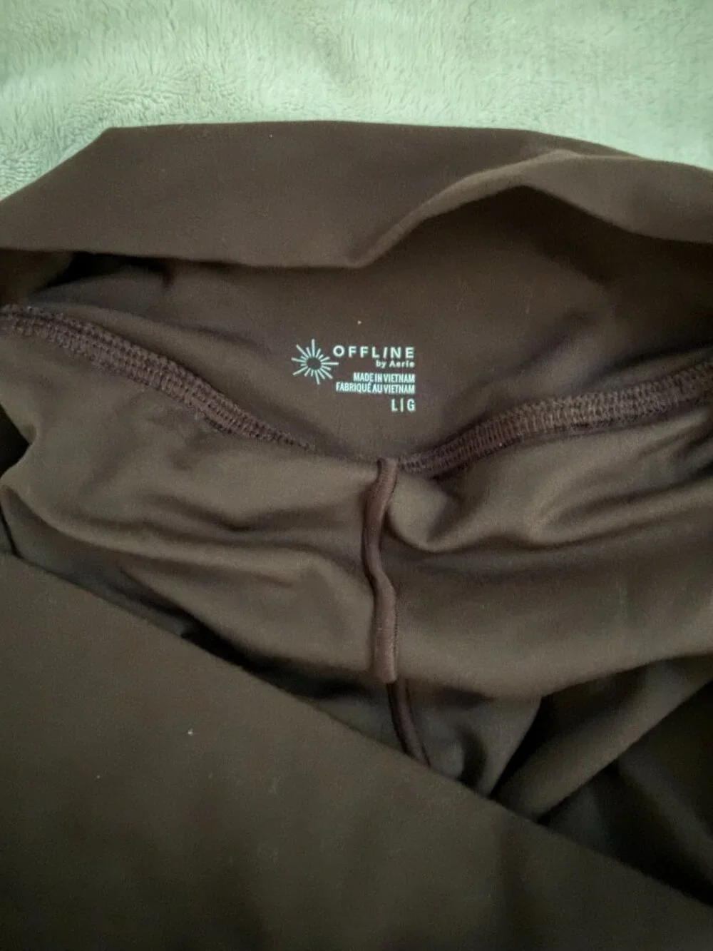 Offline by Aerie Brown Bubble Skort - Size Large